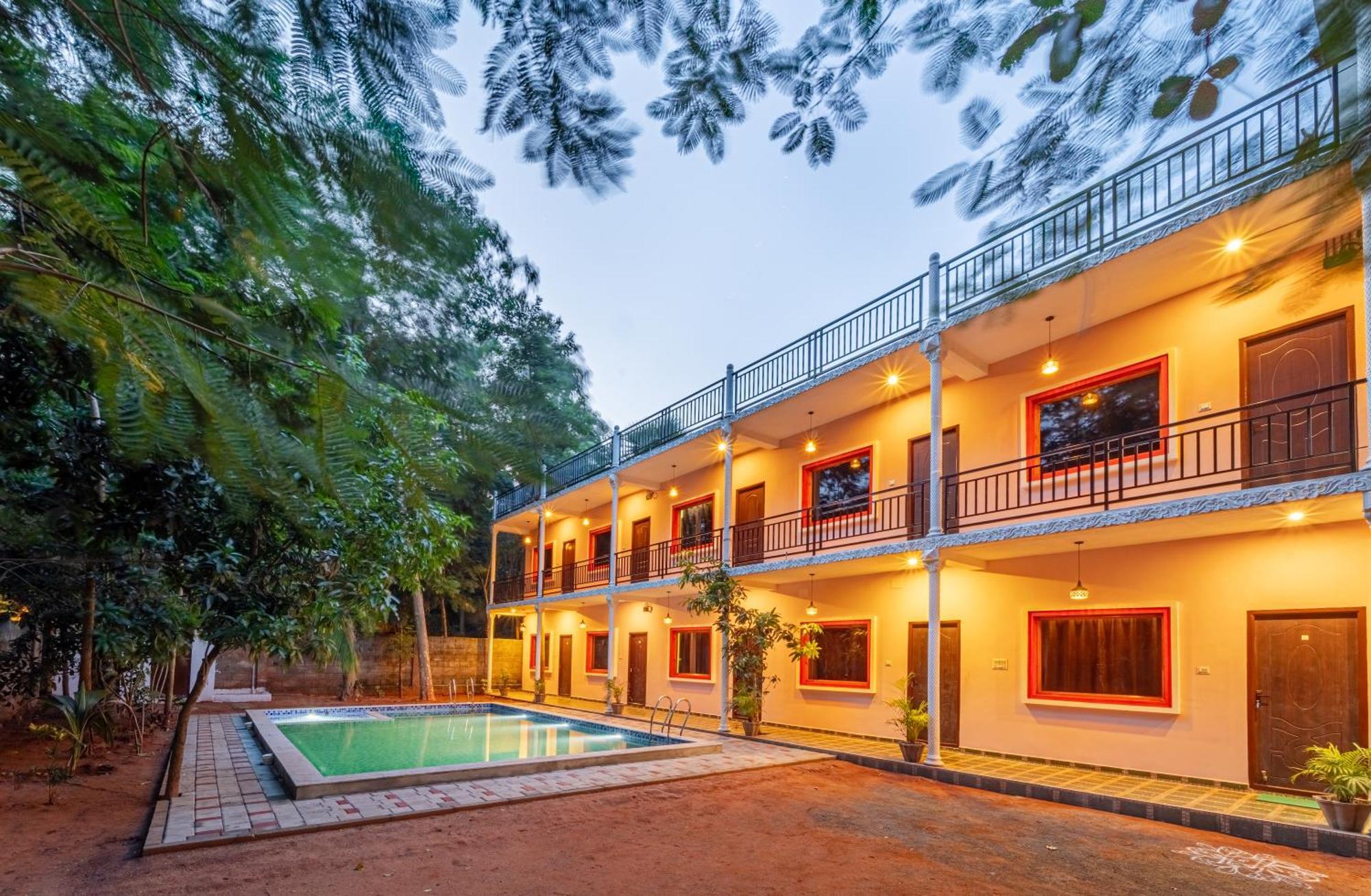 Hotel De Jardin Pondicherry With Swimming Pool Buitenkant foto