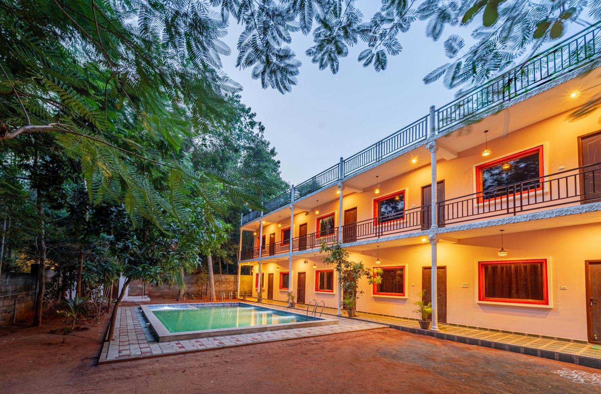 Hotel De Jardin Pondicherry With Swimming Pool Buitenkant foto